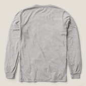Shirt mit schönstem Mum Floral Long Sleeve (Design Rückseite)
