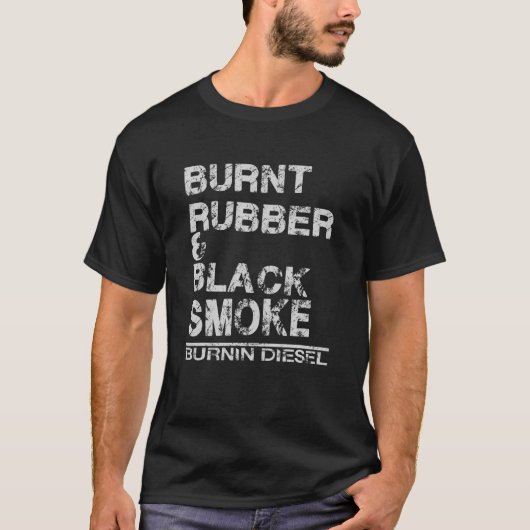 Shirt mit Slogan für Dieselfahrzeuge (Vorderseite)