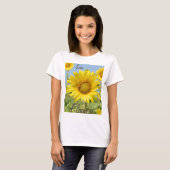 Shirt mit Sonnenblumen (Vorne ganz)