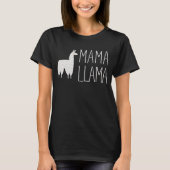 Shirt Mutter Mutter-Llama Funny Tages (Vorderseite)