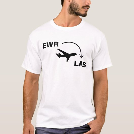 Shirt nach Las Vegas (Vorderseite)