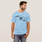 Shirt nach Los Angeles Kalifornien (Vorne ganz)