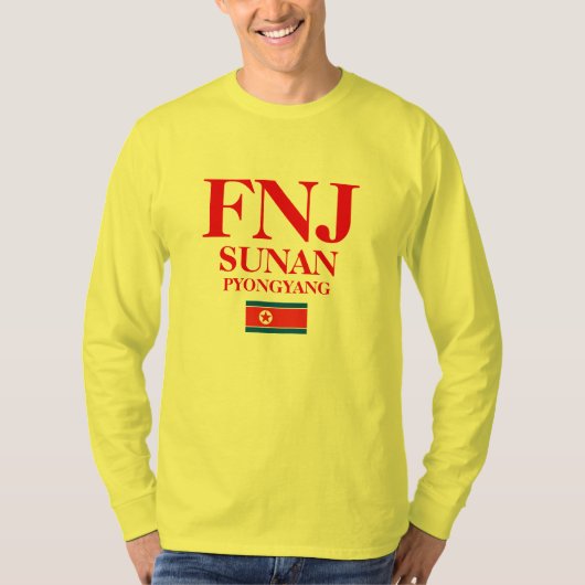 Shirt Pjöngjang (Vorderseite)