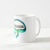 Shirt Präreligion von The MunsonVerse Kaffeetasse (VorderseiteRechts)