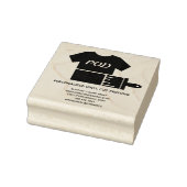 Shirt "Print On Demand" Gummistempel (Stempel)