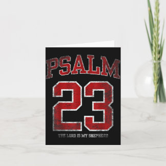 Shirt Psalm 23 Jersey Herr Hirte Karte