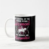 Shirt Reiten Kaffeetasse (Links)