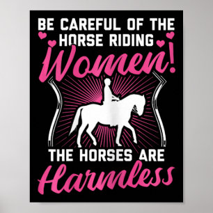 Shirt Reiten Poster
