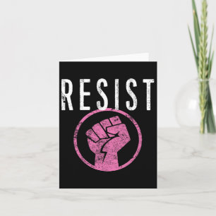 Shirt "Resist Fist T" - Teil der Resistenz - Karte