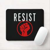 Shirt "Resist Fist T" - Teil der Resistenz - Mousepad (Mit Mouse)