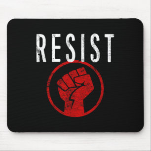 Shirt "Resist Fist T" - Teil der Resistenz - Mousepad