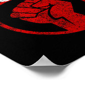 Shirt "Resist Fist T" - Teil der Resistenz - Poster (Ecke)