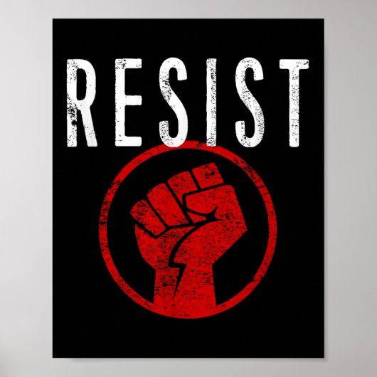 Shirt "Resist Fist T" - Teil der Resistenz - Poster (Vorne)