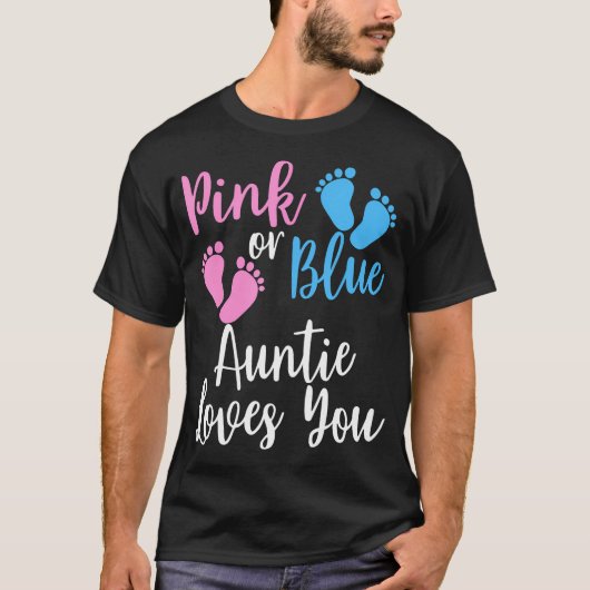 Shirt Rosa oder blaue Tante Liebe (Vorderseite)