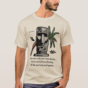 Shirt-Schablone nur 2 wahrer Sport T-Shirt