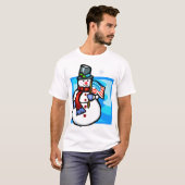 Shirt - Snowman u. Flagge (Vorne ganz)