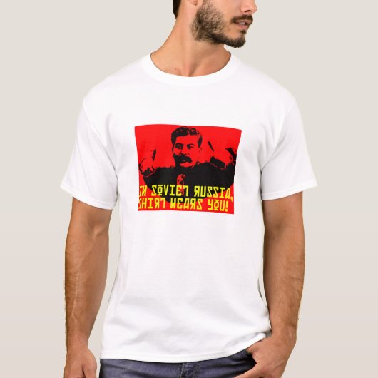 Shirt Sowjetrusslands Yakov Smirnoff (Vorderseite)
