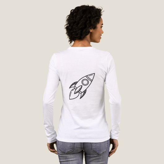 Shirt (Space Shirt von Orievolvedesigns) (Voller Rückseite)