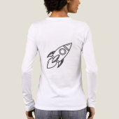 Shirt (Space Shirt von Orievolvedesigns) (Rückseite)