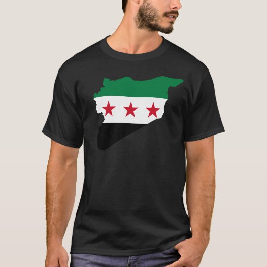 Shirt SYRIEN (FLAG) (Vorderseite)