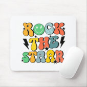 Shirt Test Day Rock the Funny Staar Test Squad Mousepad (Mit Mouse)