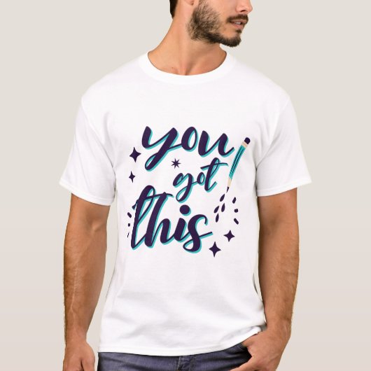 Shirt Test Day Shirt Lehrer Student Sie Got (Vorderseite)