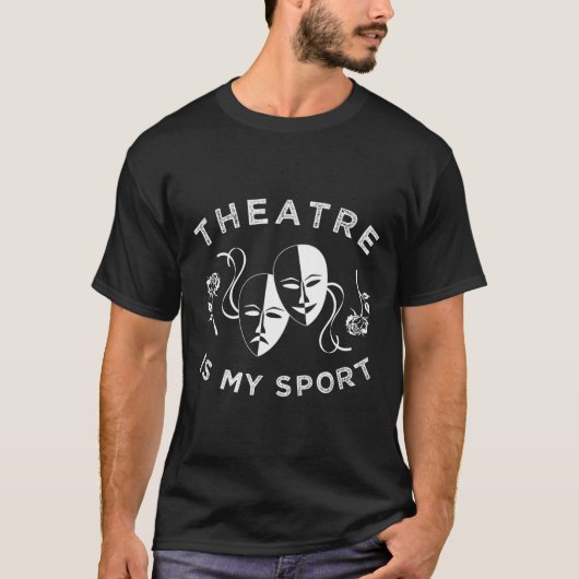 Shirt Theater Spaß ist mein Sport-Langschläfchen (Vorderseite)