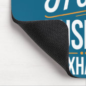 Shirt Trophäen Ehemann Erschöpfend Mousepad (Ecke)