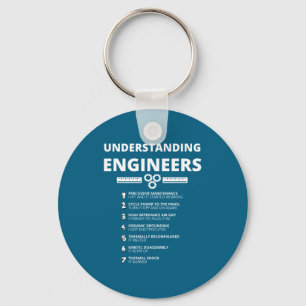 Shirt Verständnis Ingenieure Sarkastisch Ingenieur Schlüsselanhänger