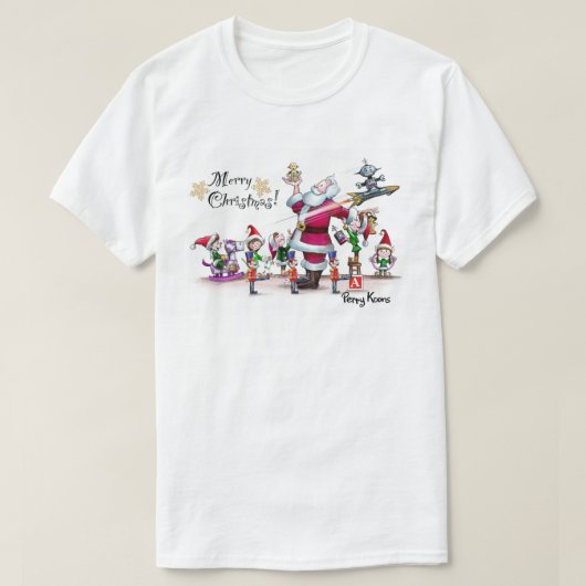 Shirt vom Toy Shop des Weihnachtsmanns (Design vorne)