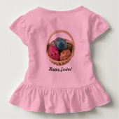 Shirt von handgeschmückten Ostereiern (Rückseite)