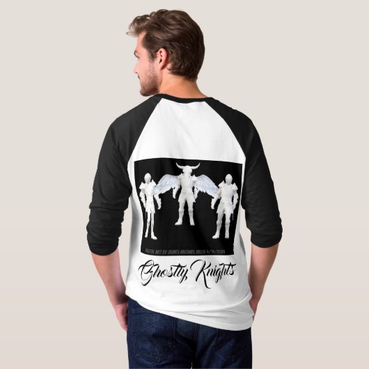 Shirt von James Michael Miller (Schwarz voll)