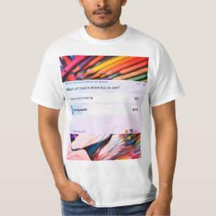 Shirt von Kunstwerkzeugen
