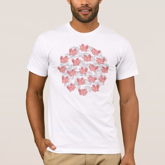 Shirt von Schweinen - wählen Sie den Stil (Vorderseite)