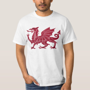 Shirt Waliser-Drache-Y Ddraig Goch