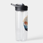 Shirt Wandern | Shirt für Urlaub | Abenteuer Trinkflasche (Rechts)