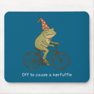 Shirt weg wegen Aufruhr Meme Frosch Mousepad