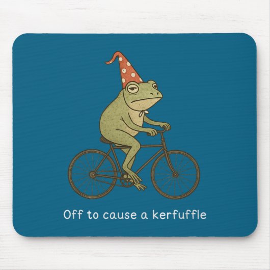 Shirt weg wegen Aufruhr Meme Frosch Mousepad (Vorne)