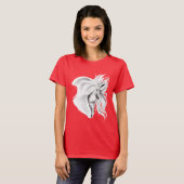 Shirt "White Horse Head" (Vorne ganz)