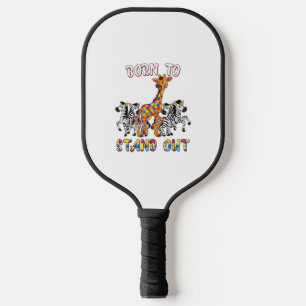 Shirt zur Aufklärung von Autismus Jungs Geboren, M Pickleball Schläger
