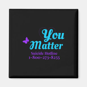Shirt zur Bewusstseinsbildung bei Selbstmordgedank Magnet