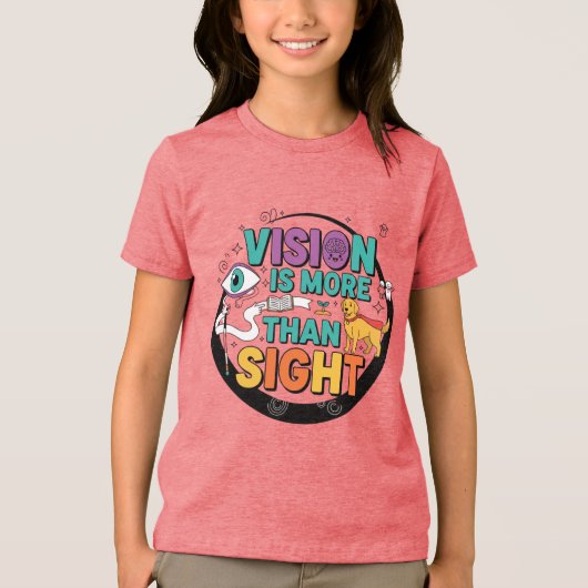 Shirt zur blinden Sensibilisierung (Vorderseite)