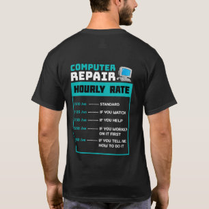 Shirt zur Computerreparatur