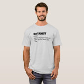 Shirt zur Definition von botanischem Spaß (Vorne ganz)