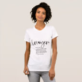 Shirt zur Definition von Klassenebenen (Vorne ganz)