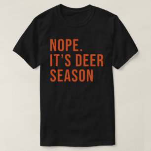 Shirt zur Jagd auf Hirsche