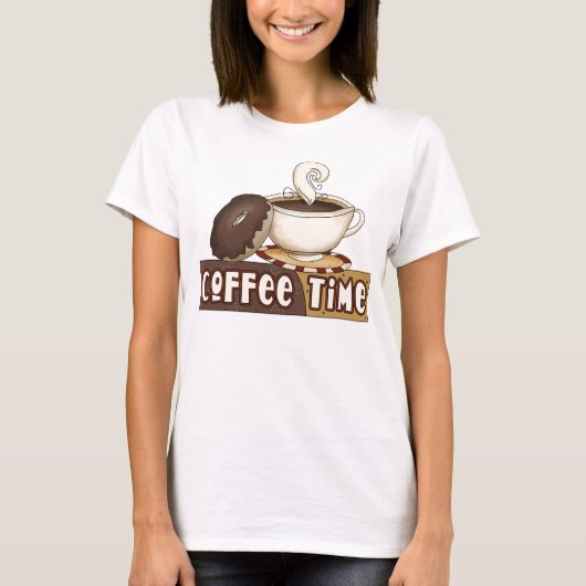 Shirt zur Kaffeezeit (Vorderseite)