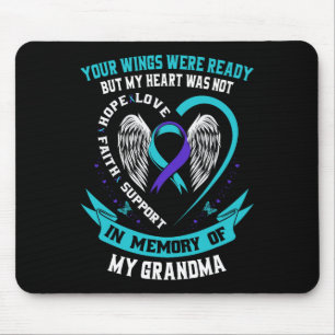 Shirt zur Prävention von Suiziden Oma F Mousepad