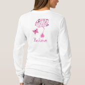 Shirt zur Sensibilisierung für Brustkrebs (Rückseite)