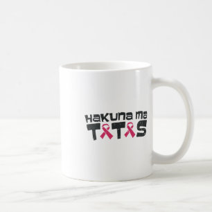 Shirt zur Sensibilisierung für Brustkrebs Kaffeetasse